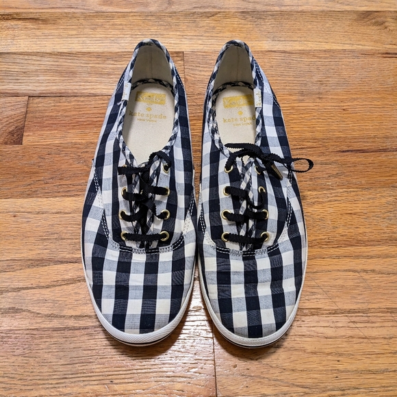 Kate Spade x Keds Gingham Sneakers - Picture 4 of 8